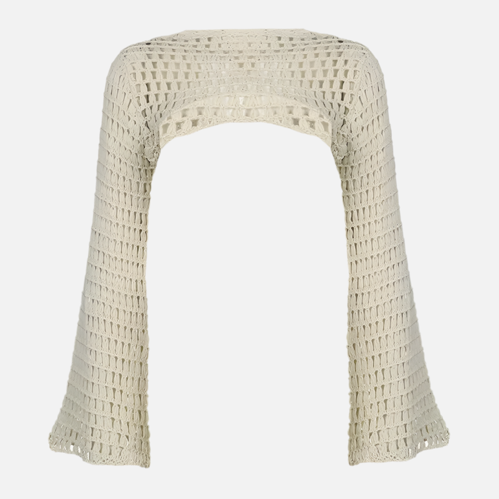 Top Elegante Sobreposição Allie