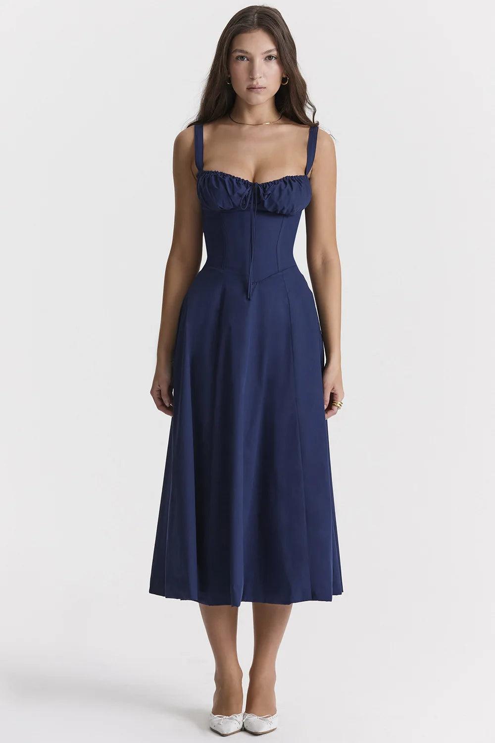 Vestido Midi Floral Lais