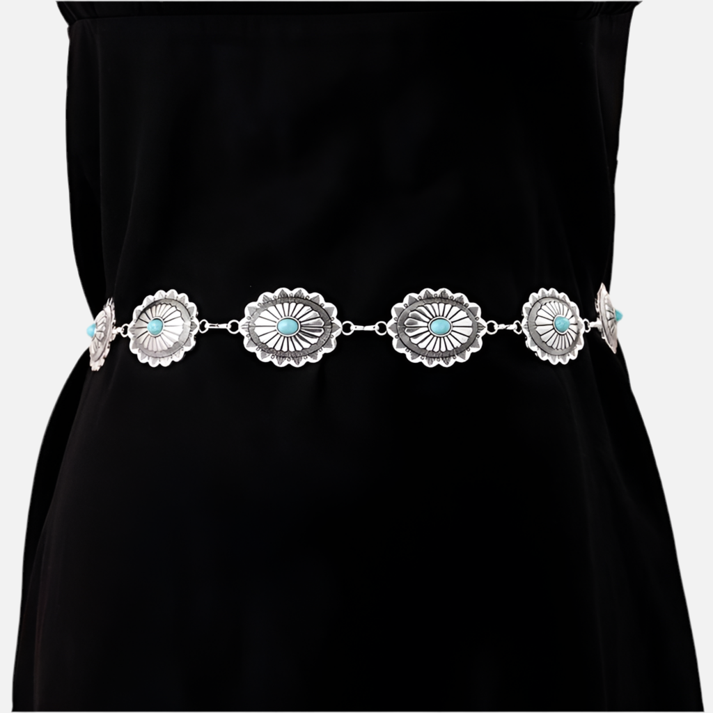 Body Elegante Chain Turquesa