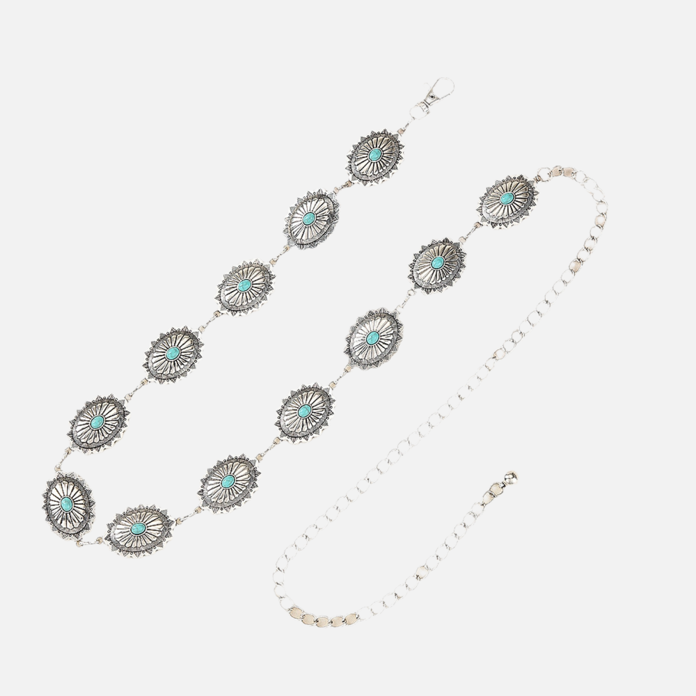 Body Elegante Chain Turquesa