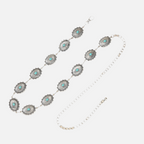 Body Elegante Chain Turquesa