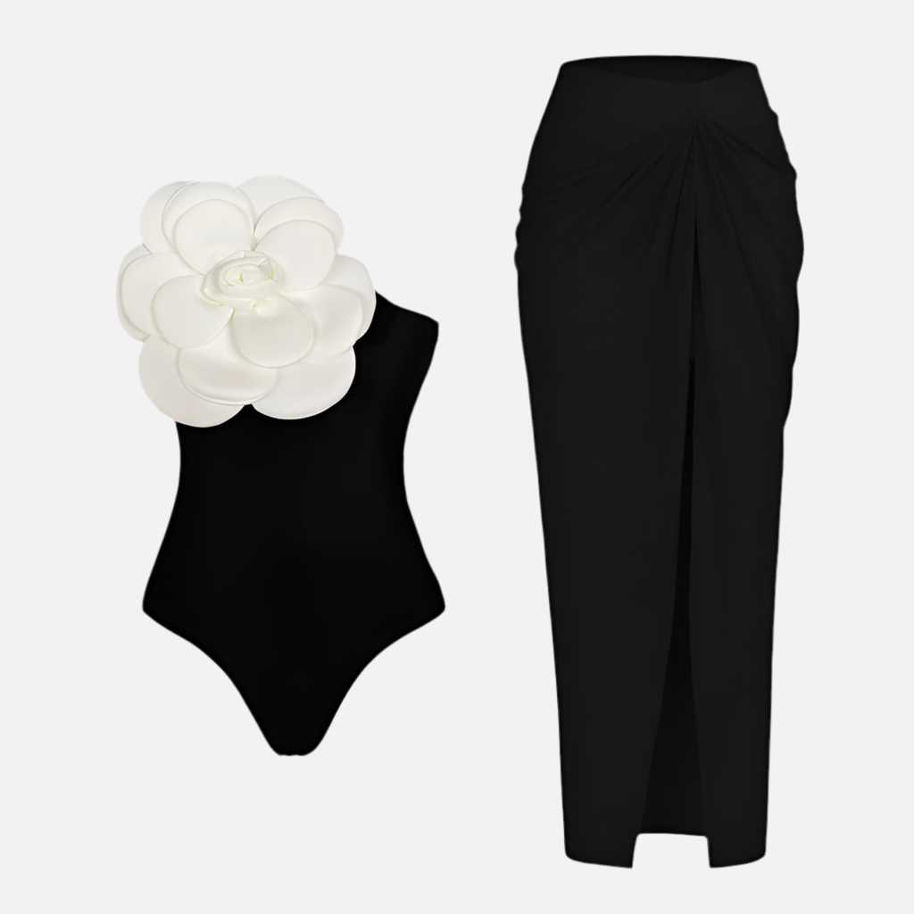 Conjunto Elegante Flor Raquel