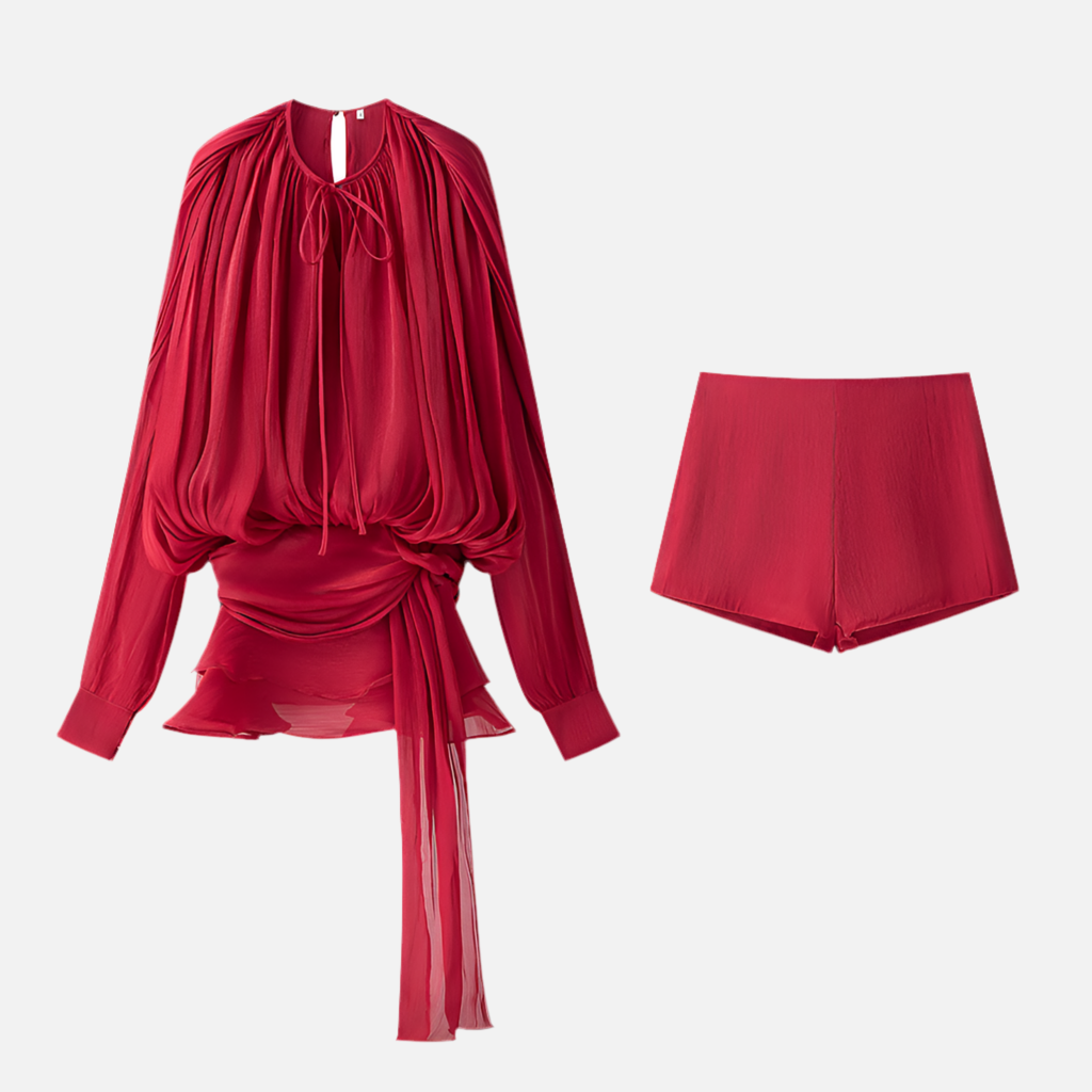 Conjunto Elegante Fluido Samira