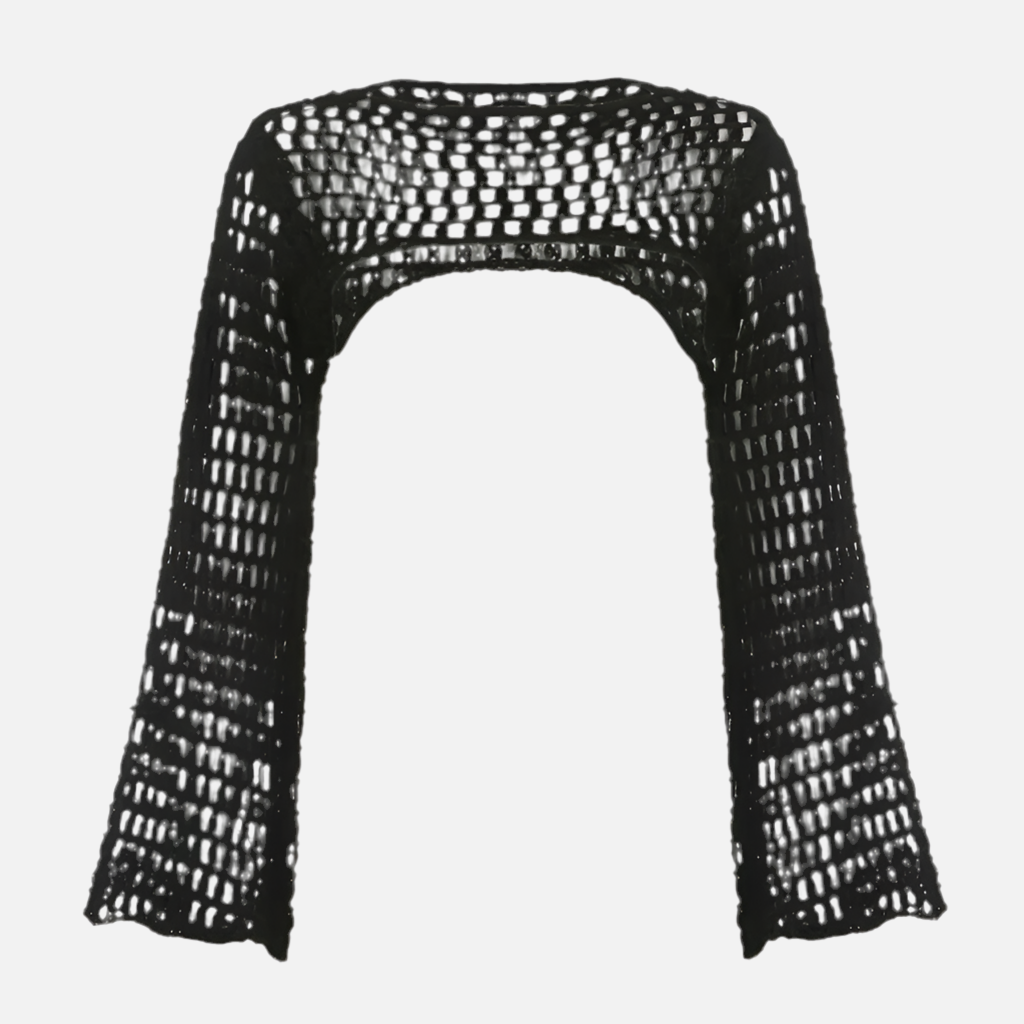 Top Elegante Sobreposição Allie