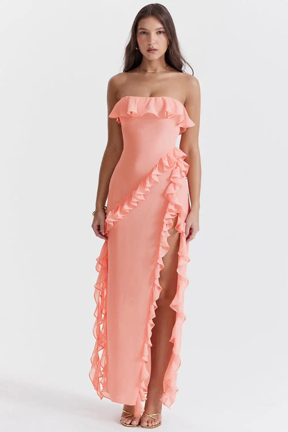 Vestido Longo Alcas Isabela