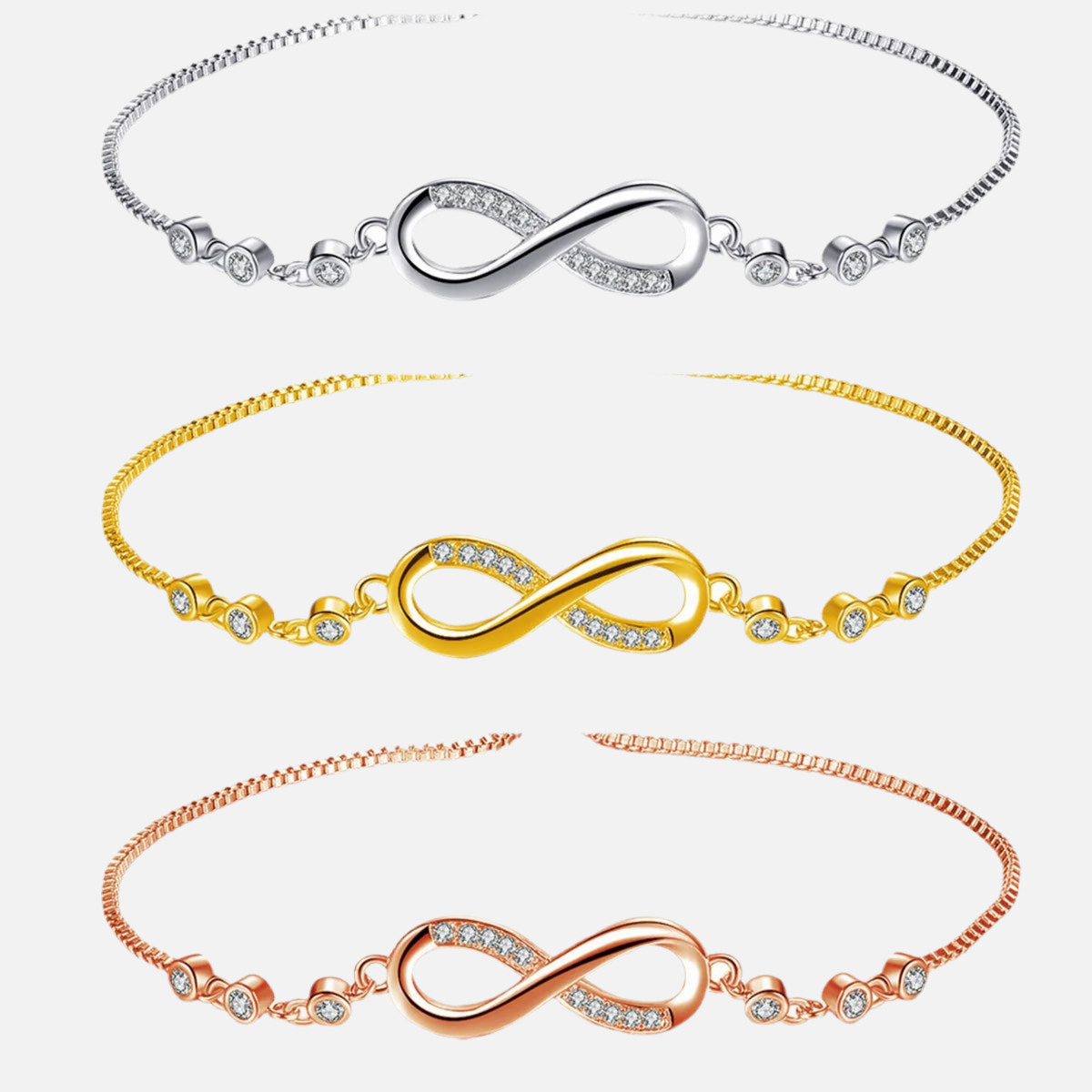 Pulseira Premium Elegante Infinito