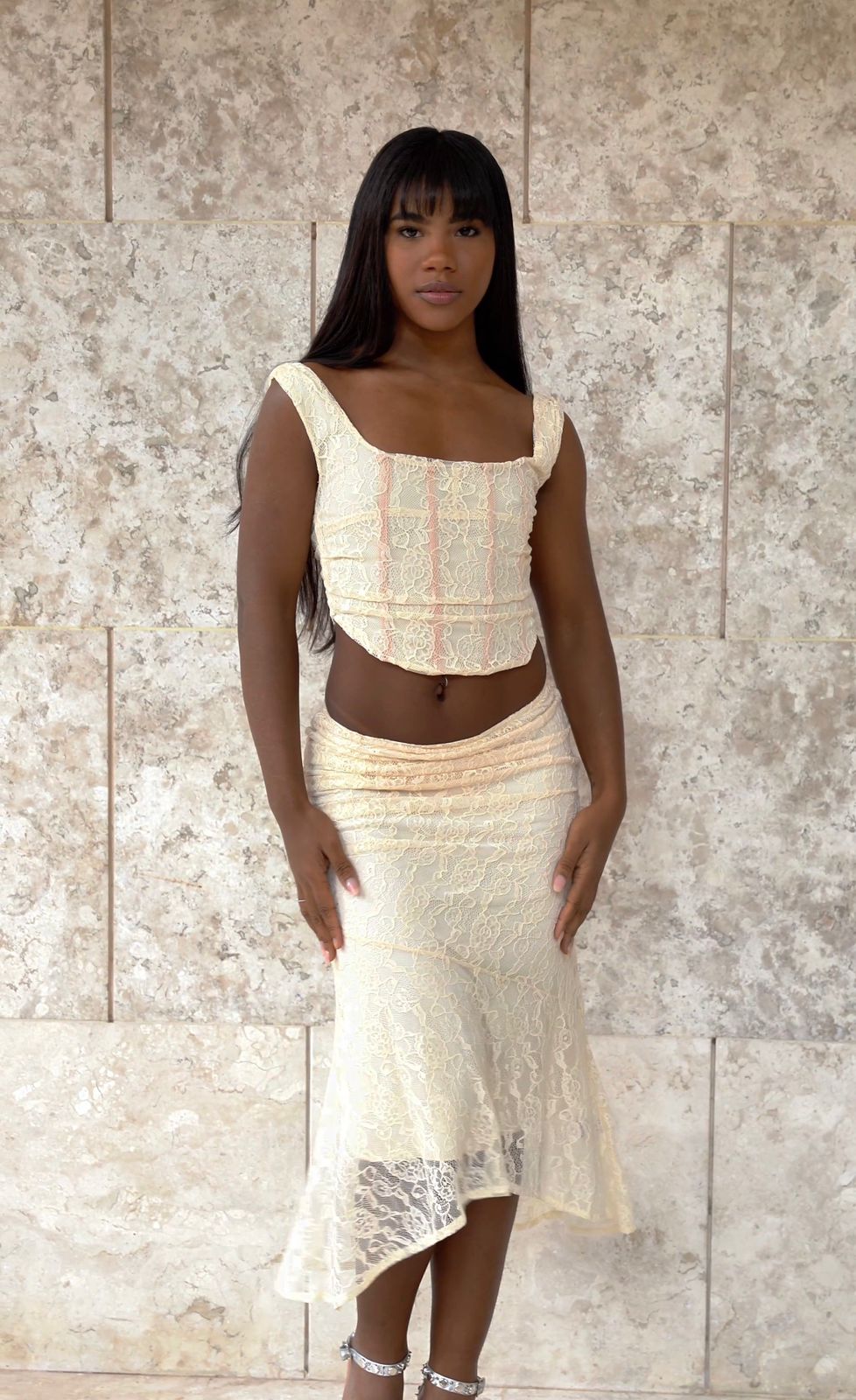 Conjunto Elegante Renda Lya