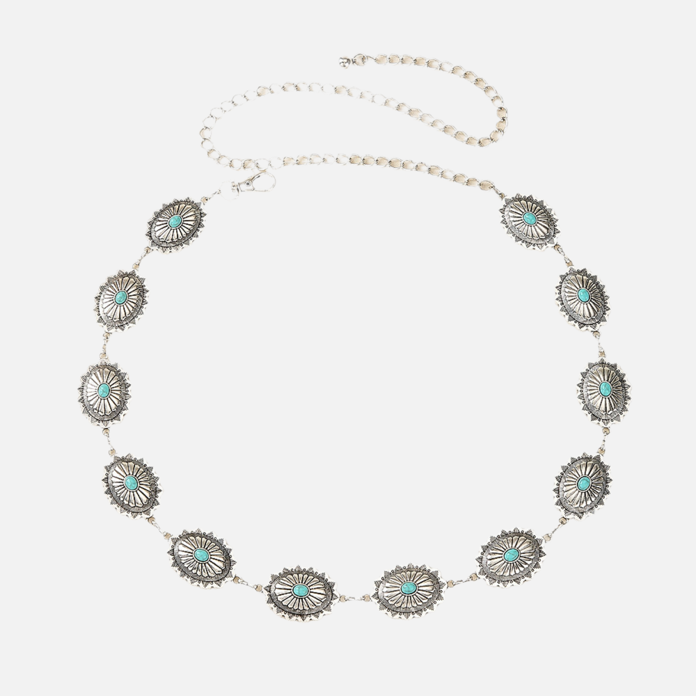 Body Elegante Chain Turquesa
