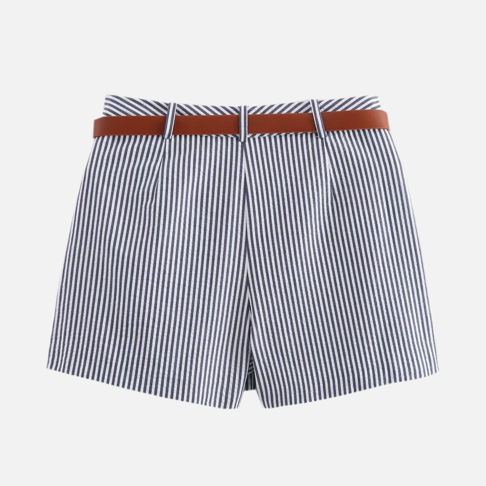 Short Saia Listrado Malu