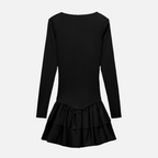 Vestido Elegante Babado Frida