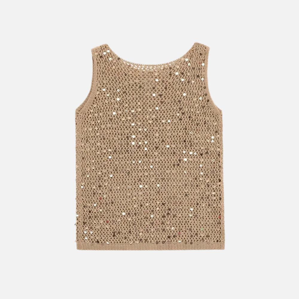 Blusa Elegante Paetê Beatriz