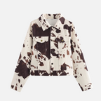Jaqueta Elegante Cow Print