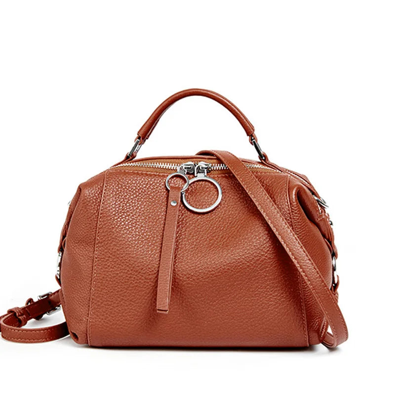 Bolsa De Couro Novara