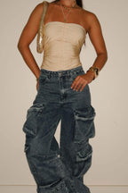 Calça Cargo Feminina Helô