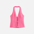 Blusa Elegante Rosa Folia