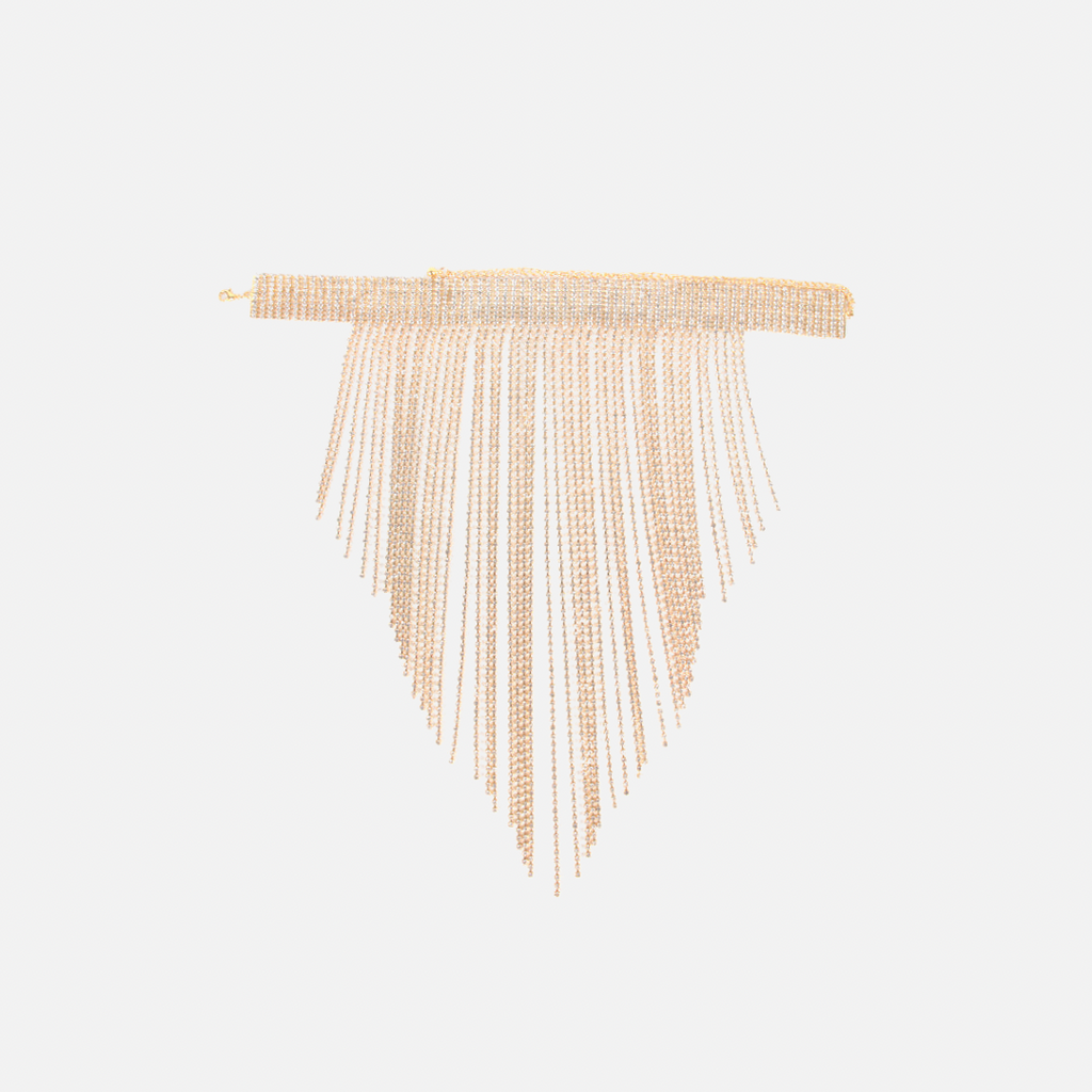 Colar Elegante Strass Allegra