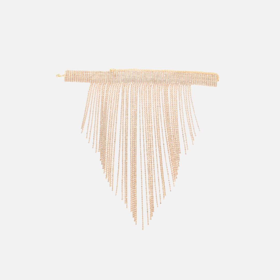 Colar Elegante Strass Allegra