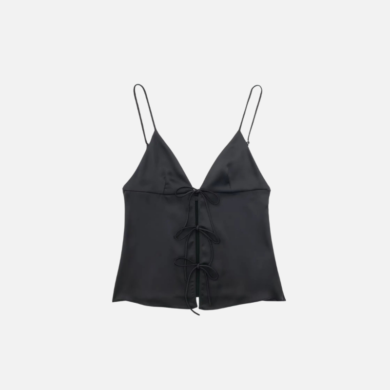 Blusa Elegante Laços Clara