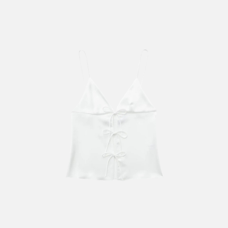 Blusa Elegante Laços Clara