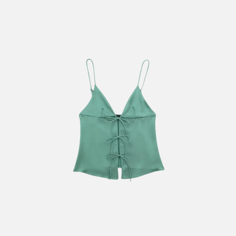 Blusa Elegante Laços Clara