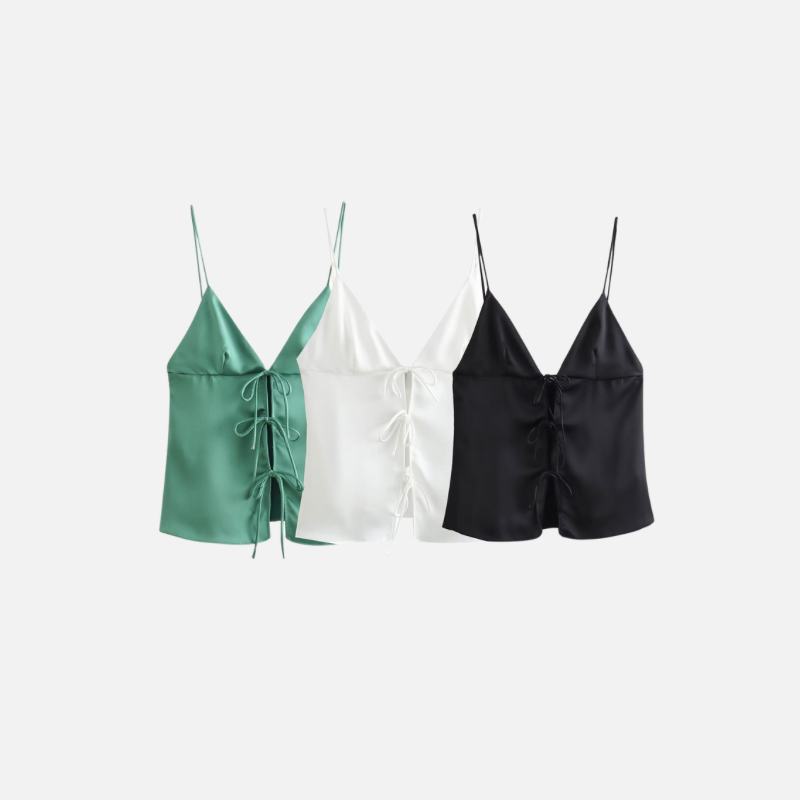 Blusa Elegante Laços Clara