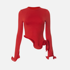 Blusa Elegante Babados Aline