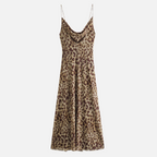Vestido Elegante Onça Duda