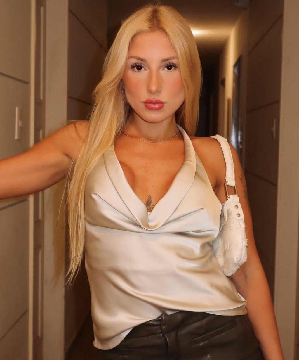 Blusa Elegante Decote Marselha