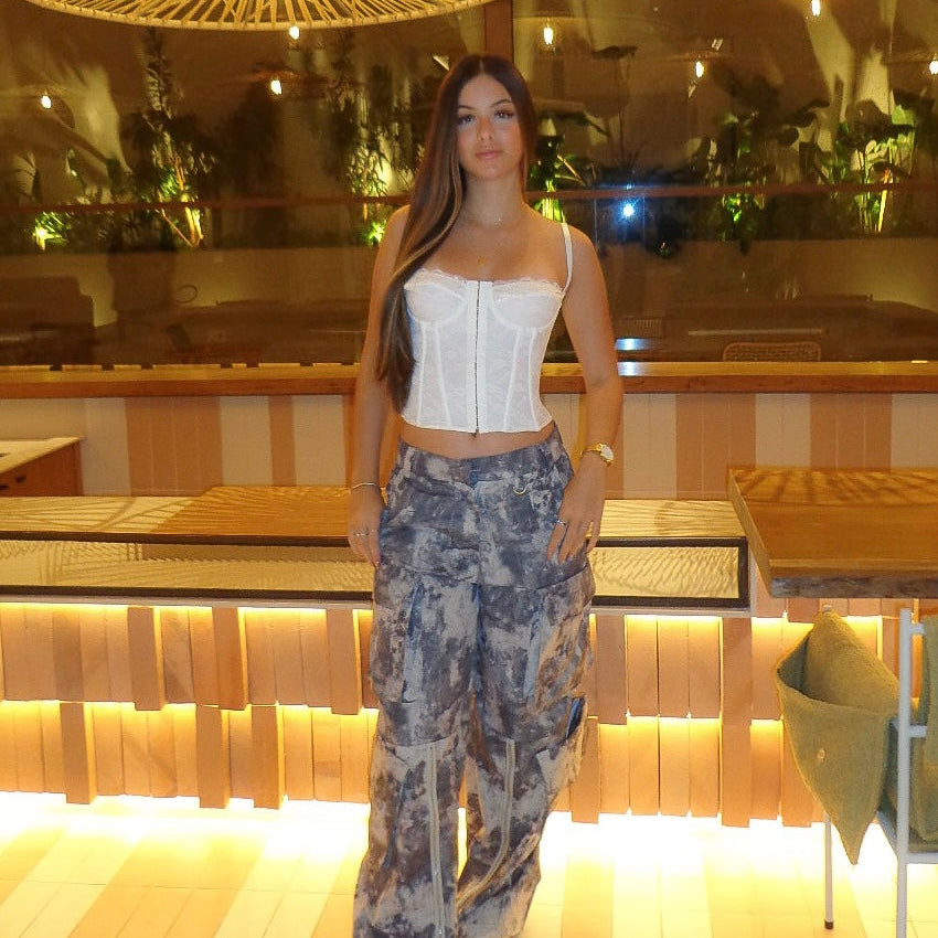 Calça Elegante Cargo Isabel