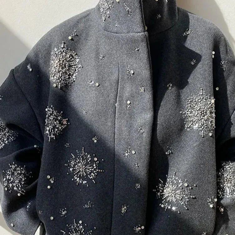 Jaqueta Elegante Bordada Ive