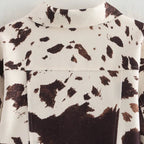 Jaqueta Elegante Cow Print