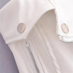 Corset Elegante Couro Lisa