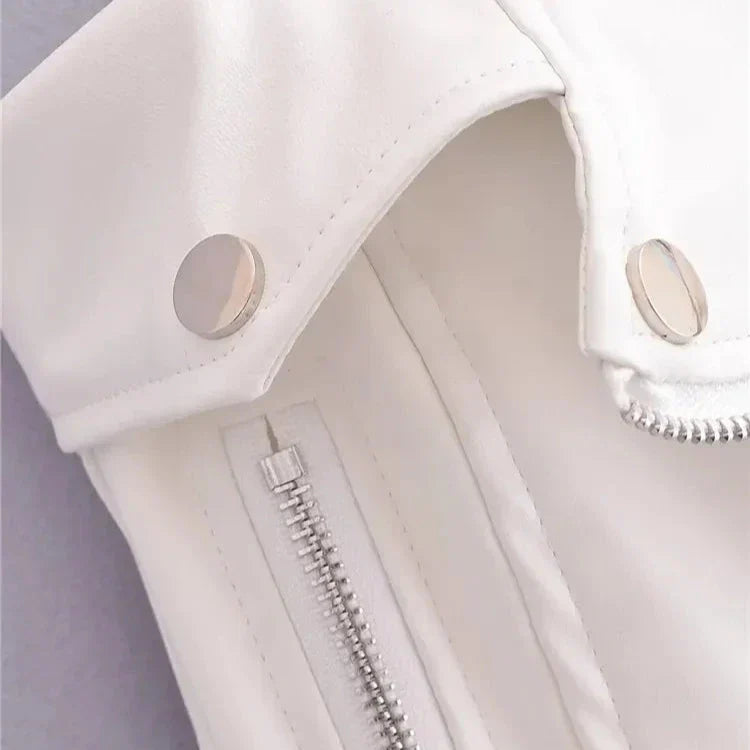 Corset Elegante Couro Lisa