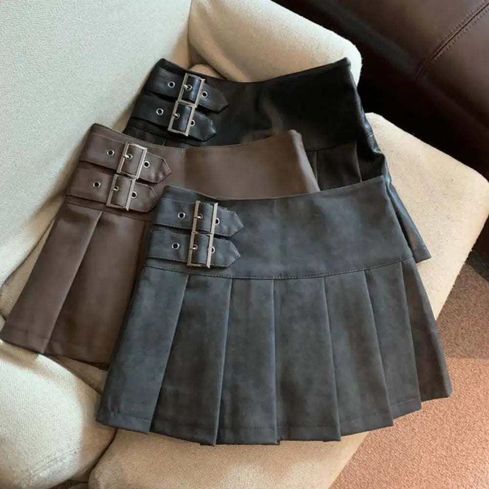 Saia Elegante Plissada Kali