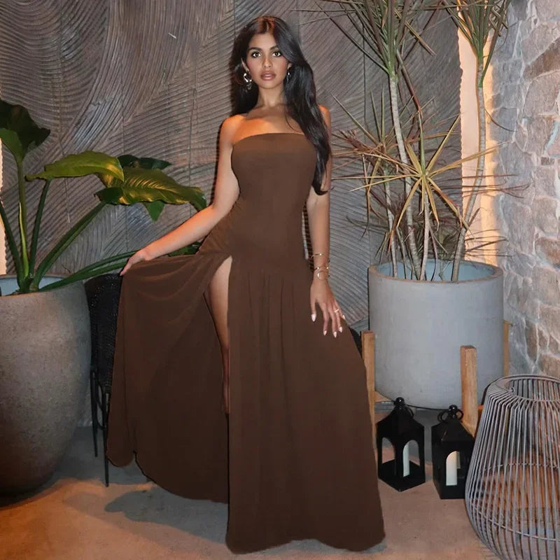 Vestido Elegante Longo Thassia