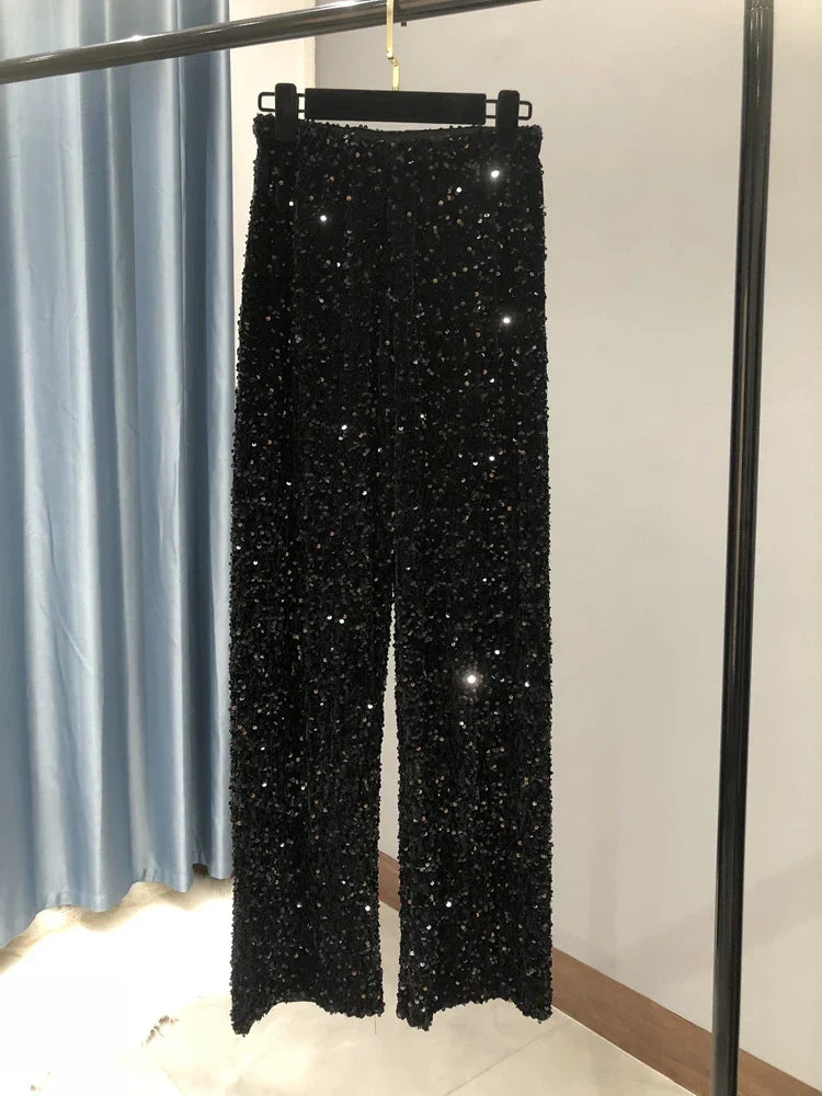 Calça Elegante Paetê Noemi