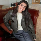 Jaqueta Elegante Couro Ruth