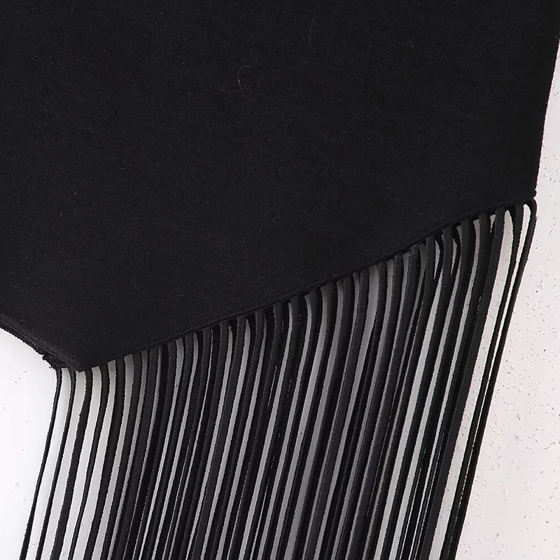 Blusa Elegante Franjas Taciana