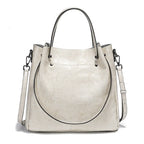 Bolsa Tote De Couro