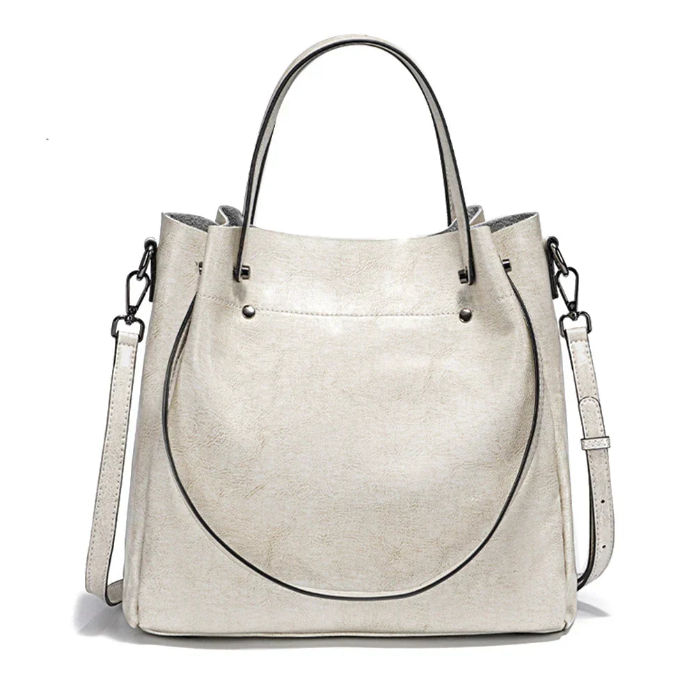Bolsa Tote De Couro