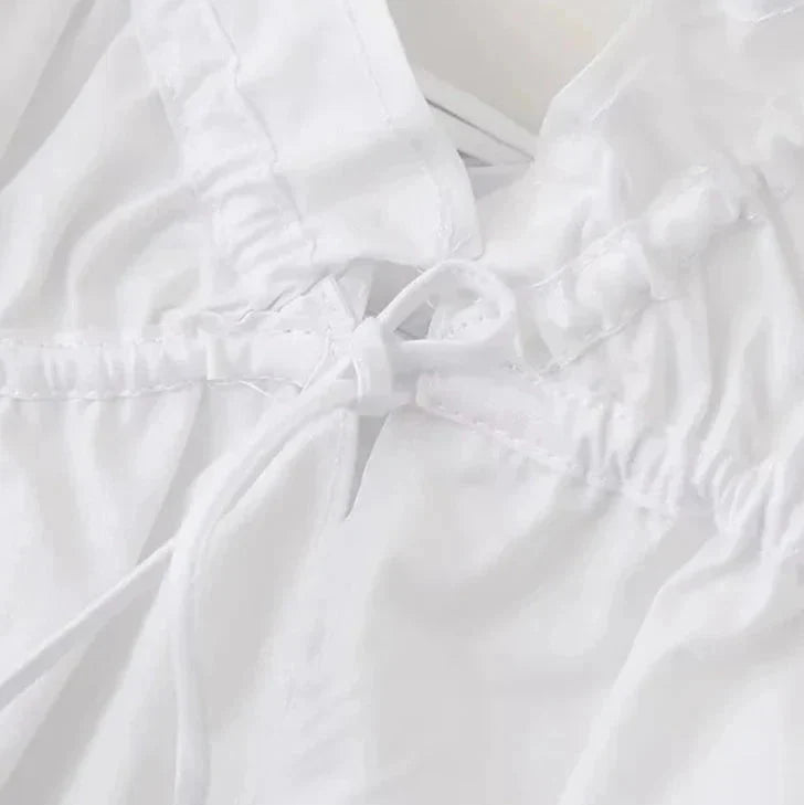 Blusa Elegante Alça Lira