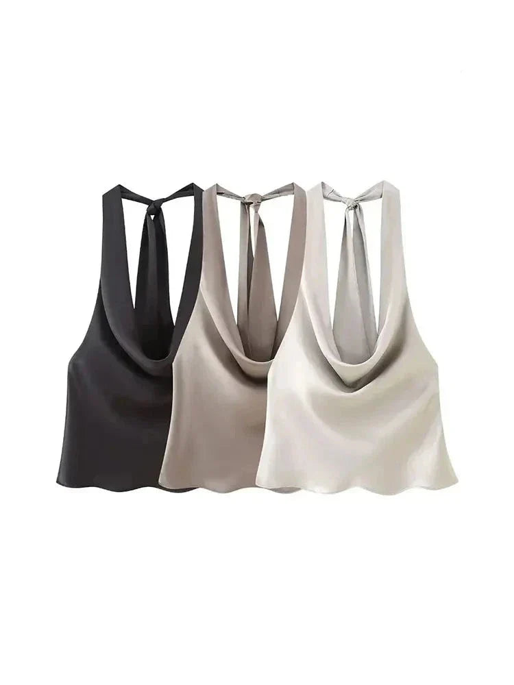 Blusa Elegante Decote Marselha