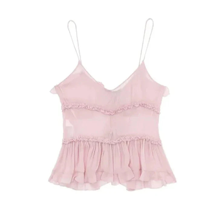 Blusa Elegante Alça Anne