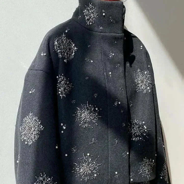 Jaqueta Elegante Bordada Ive