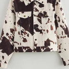 Jaqueta Elegante Cow Print