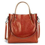 Bolsa Tote De Couro