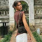 Blusa Elegante Assimétrica Ayla