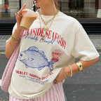 Camisetas Feminina Seaside Charm