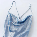 Vestido Elegante Metalizado Sky