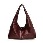 Bolsa Triangular De Couro
